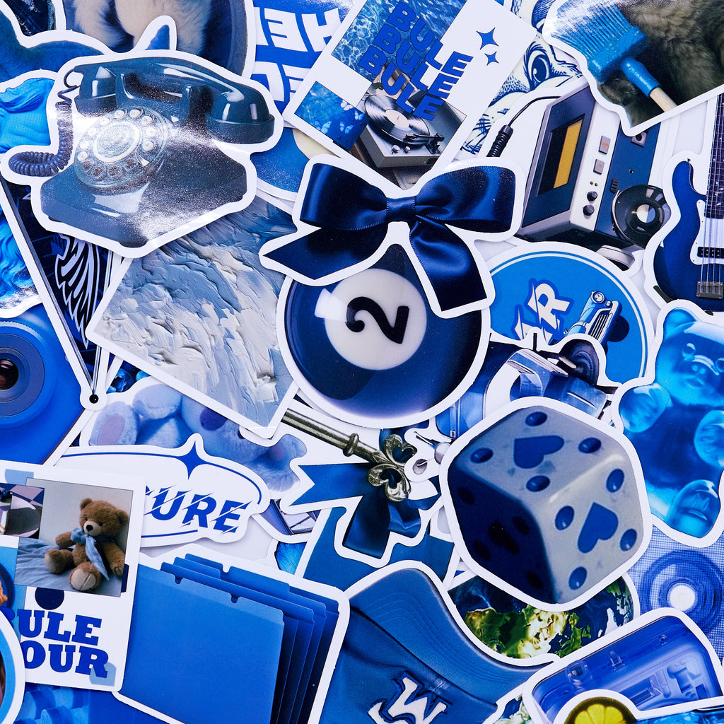 Tangled Up in Blue Sticker