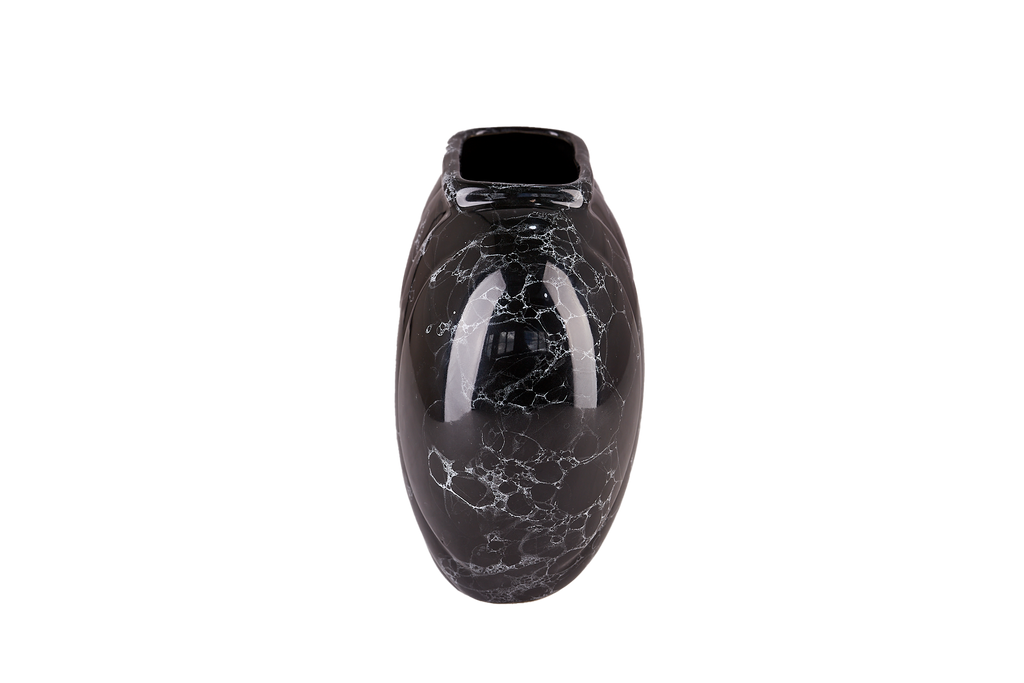 Black Marble Vase