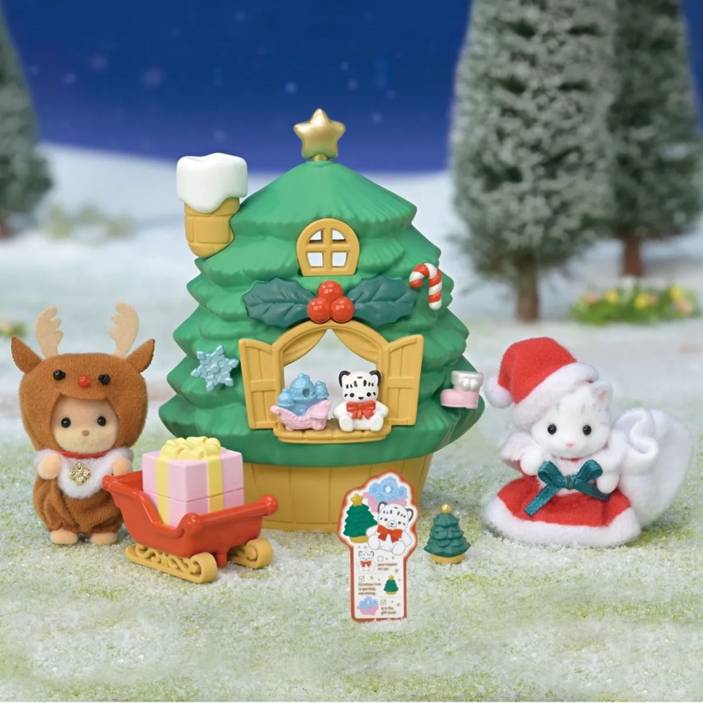 Sylvanian Families // Baby Santa's Christmas Tree House
