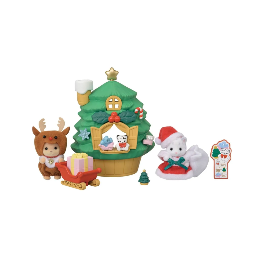 Sylvanian Families // Baby Santa's Christmas Tree House