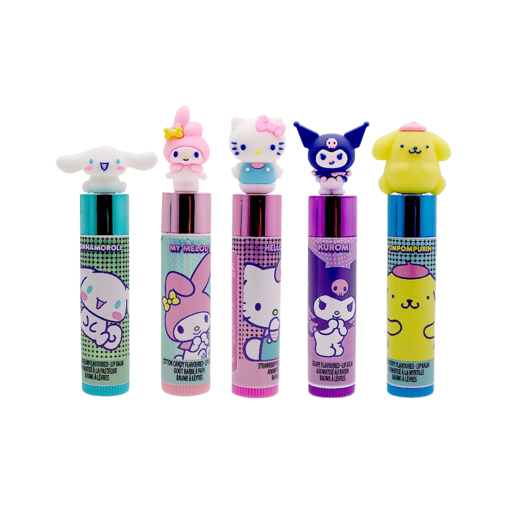 Sanrio // Hello Kitty and Friends Flavoured Lip Balm Set