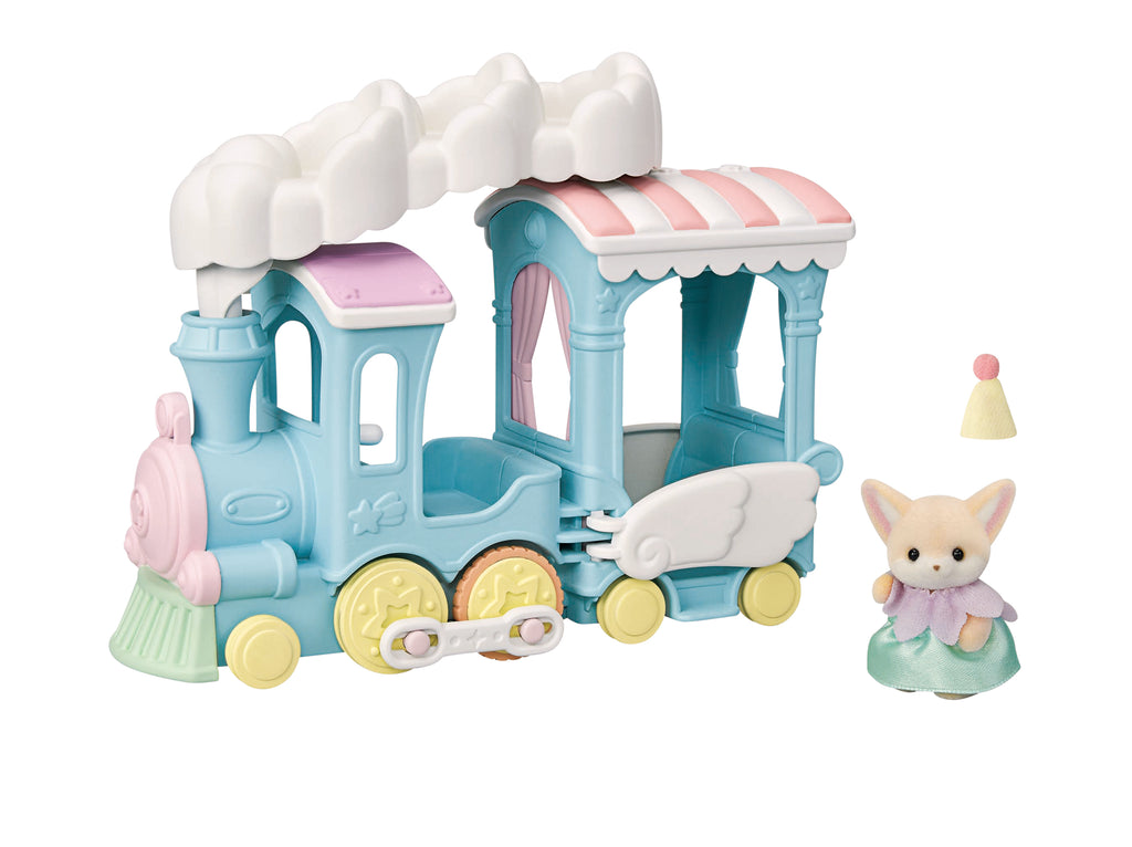 Sylvanian Families // Floating Cloud Rainbow Train