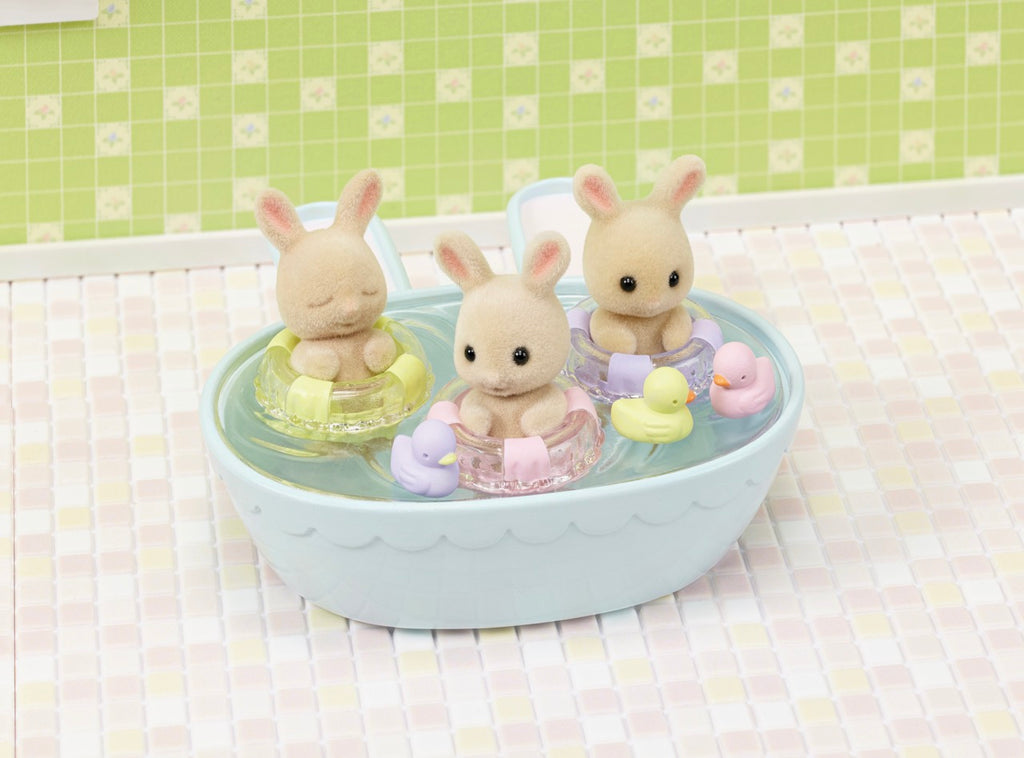 Sylvanian Families // Triplets Baby Bathtime Set