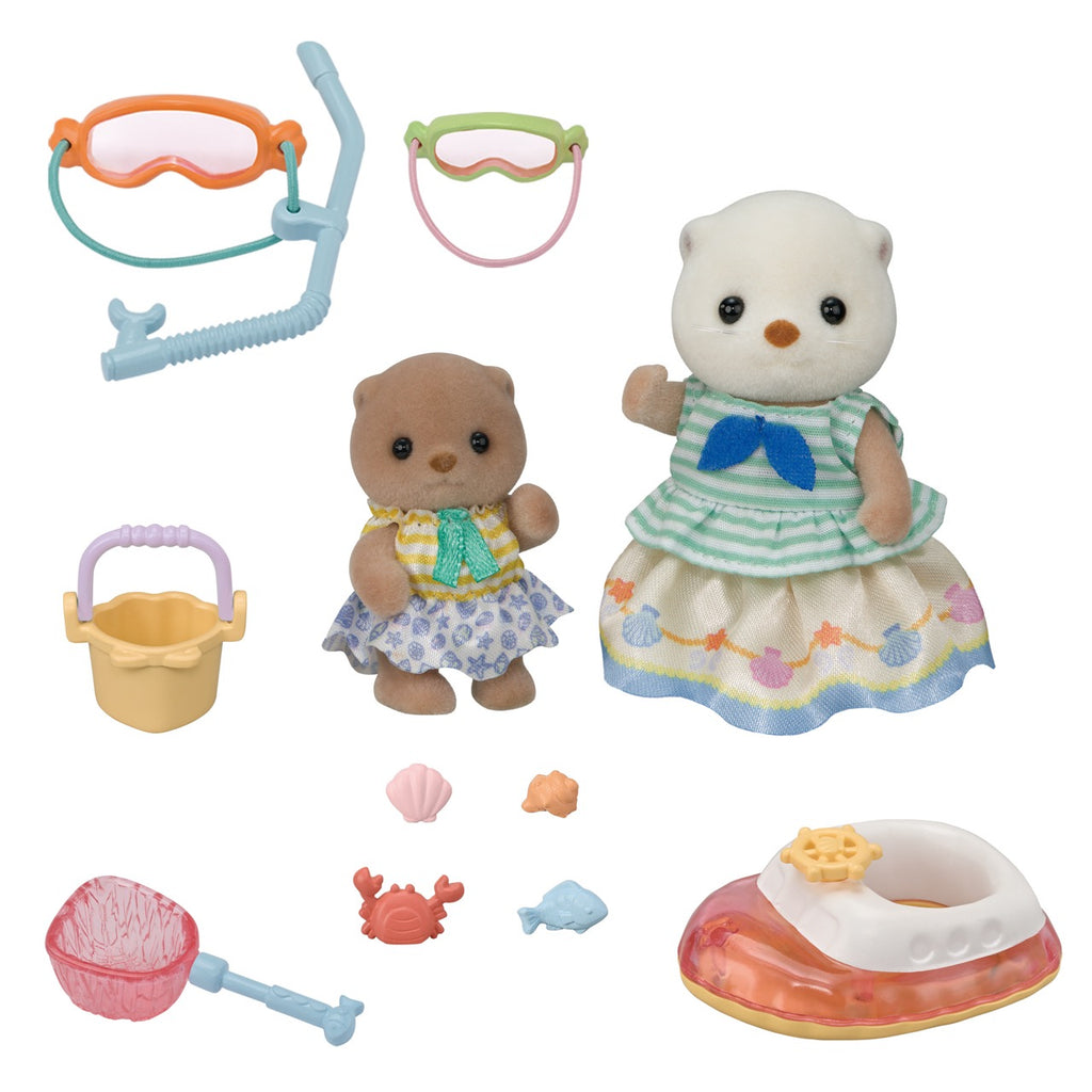 Sylvanian Families // Sea Otter Sisters - Splashy Snorkel Set