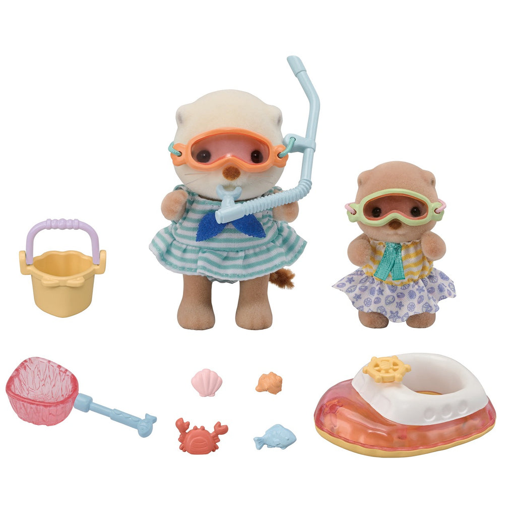 Sylvanian Families // Sea Otter Sisters - Splashy Snorkel Set