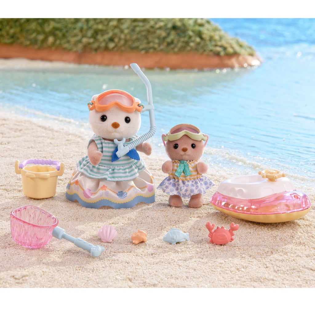 Sylvanian Families // Sea Otter Sisters - Splashy Snorkel Set