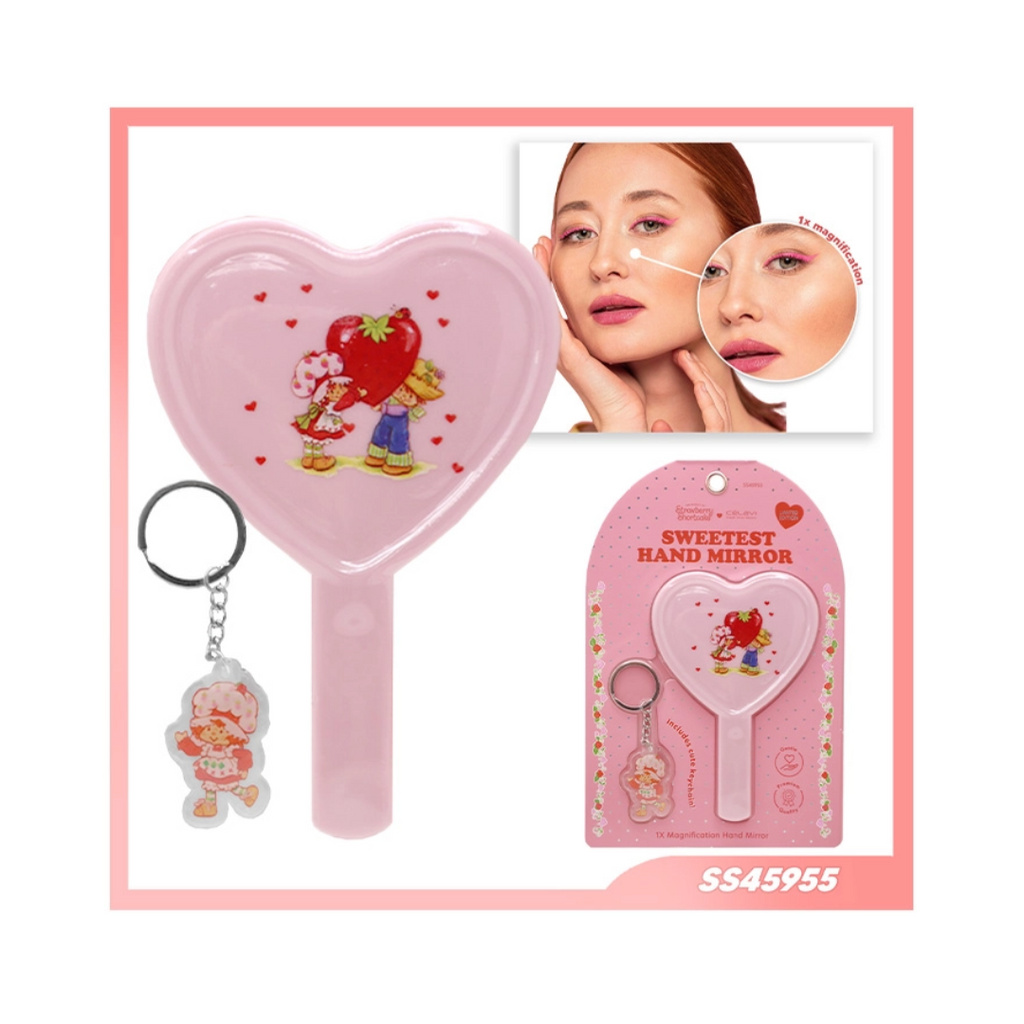 Strawberry Shortcakes // Sweetest Hand Mirror (and Keychain)