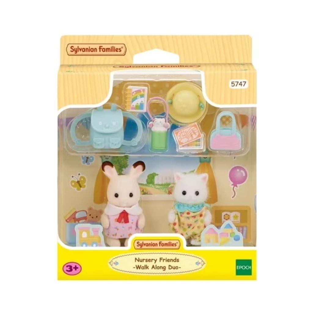 Sylvanian Families // Nursery Friends - Walk Along Duo