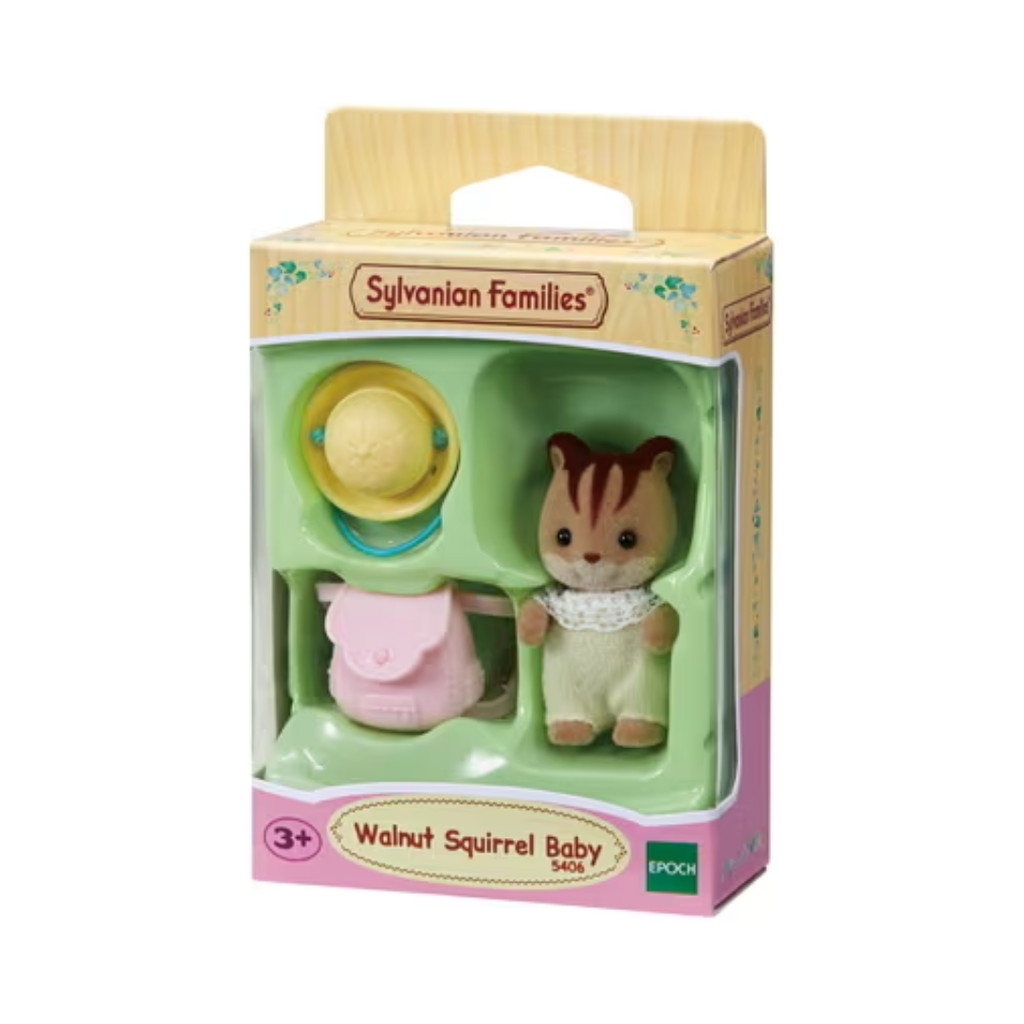 Sylvanian Families // Walnut Squirrel Baby