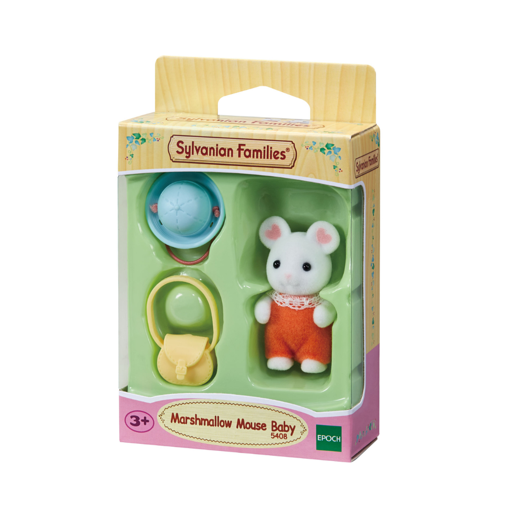 Sylvanian Families // Marshmallow Mouse Baby