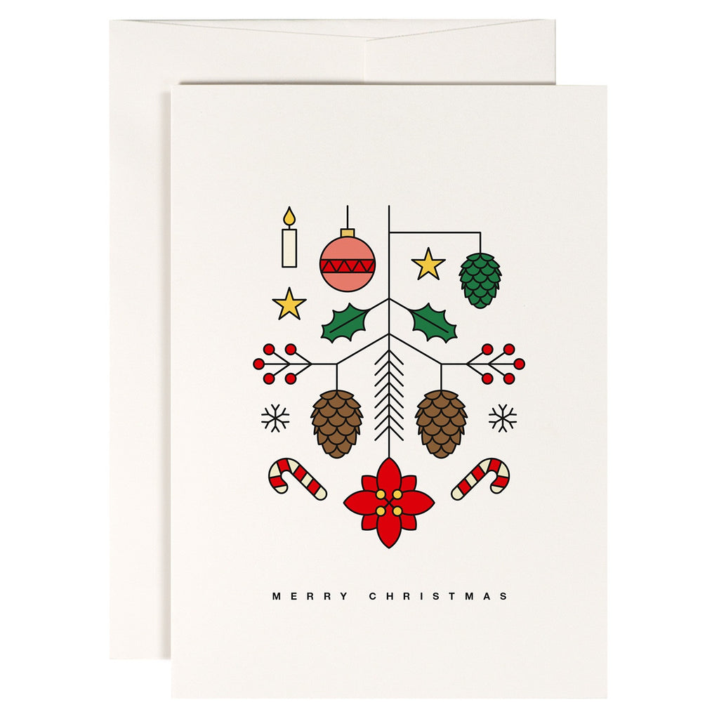 Redfries // Christmas Blossom Card | Cards