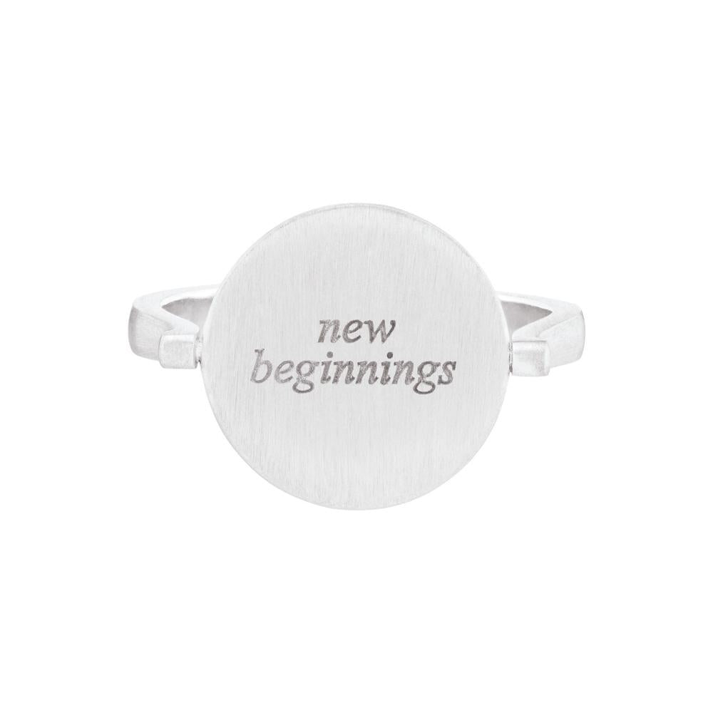Linda Tahija // New Beginnings Ring - Silver | Jewellery