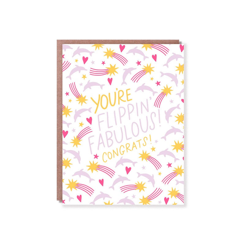 Hello Lucky // Flippin' Fab Greeting Card | Greeting Cards