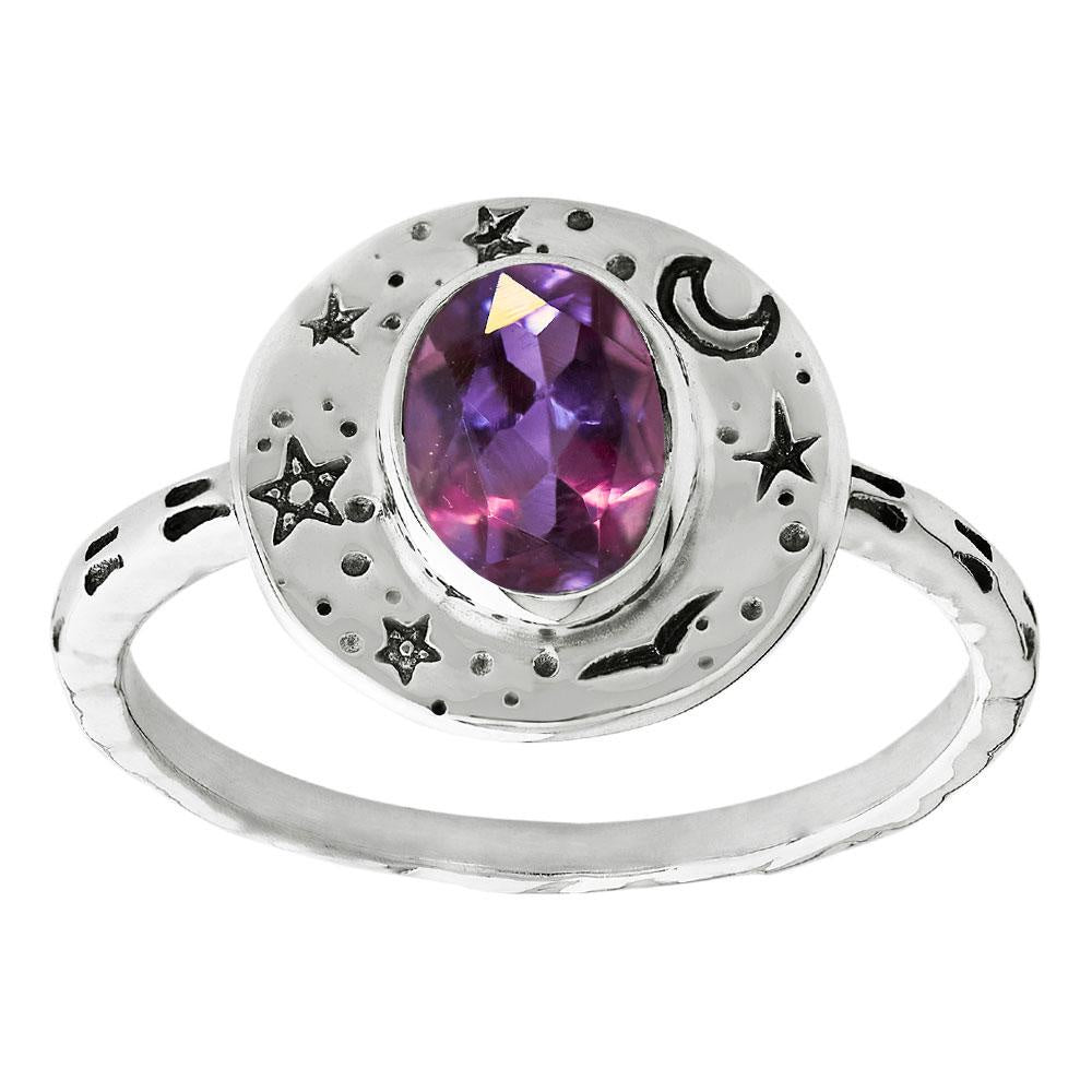 Midsummer Star // Alchemy Amethyst Faceted Ring | Jewellery