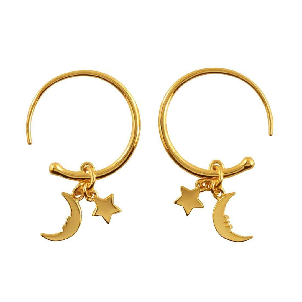 Midsummer Star // Lullaby Hoop Earrings - Gold | Jewellery