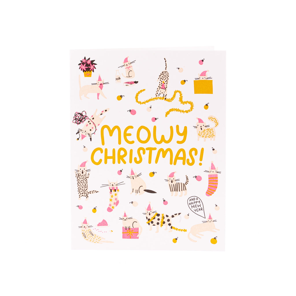 Hello Lucky // Meowy Christmas Card | Cards