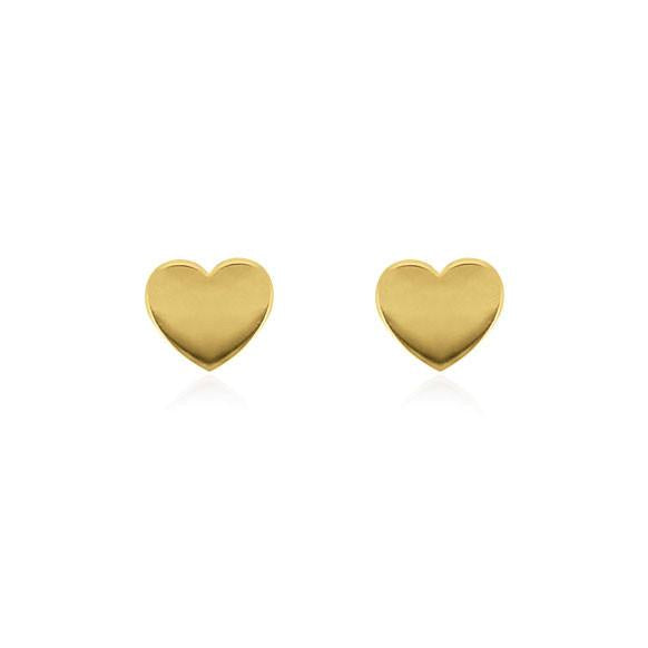 Linda Tahija // Heart Stud Earrings | Linda Tahija Jewellery
