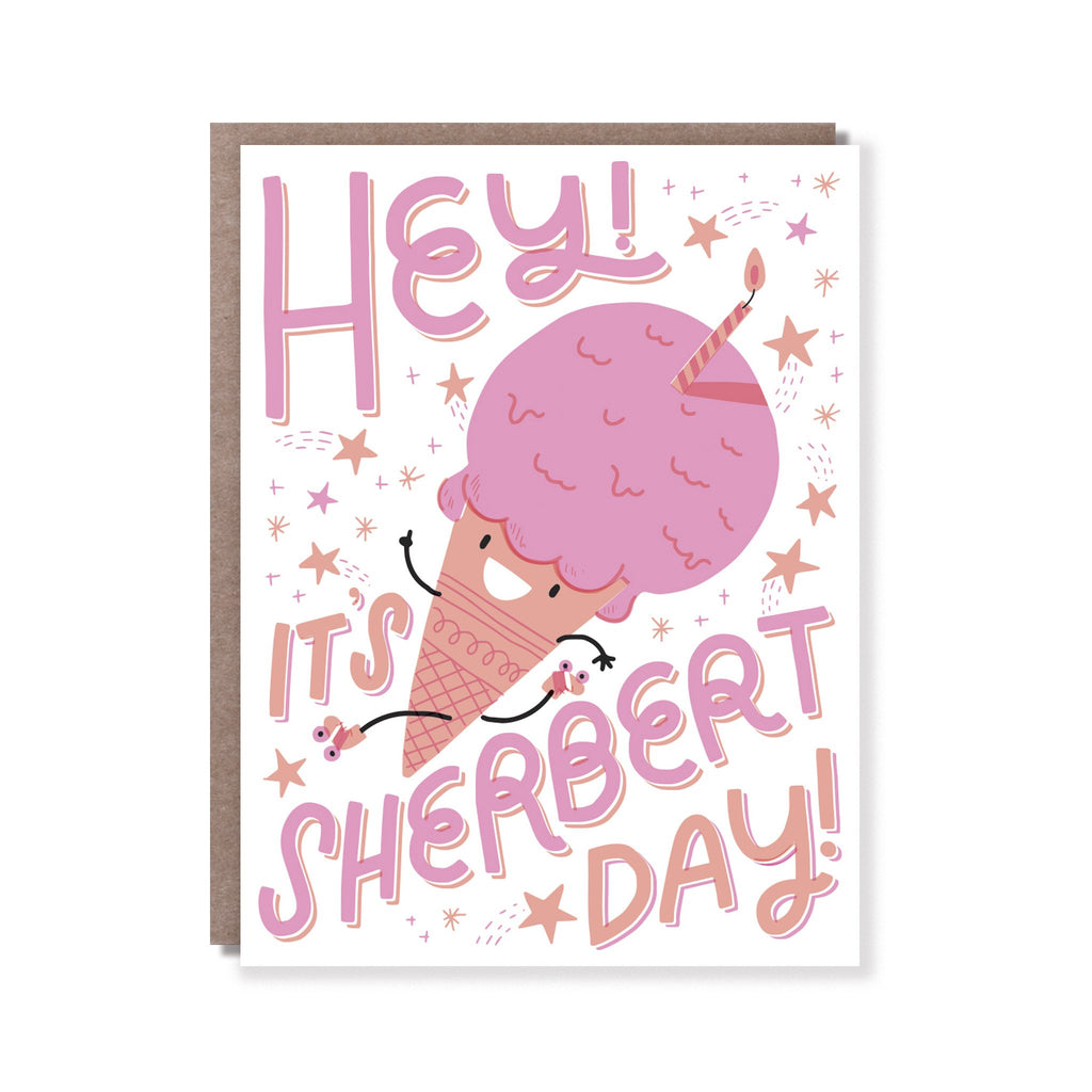 Hello Lucky // Sherbert Day Card | Greeting Cards