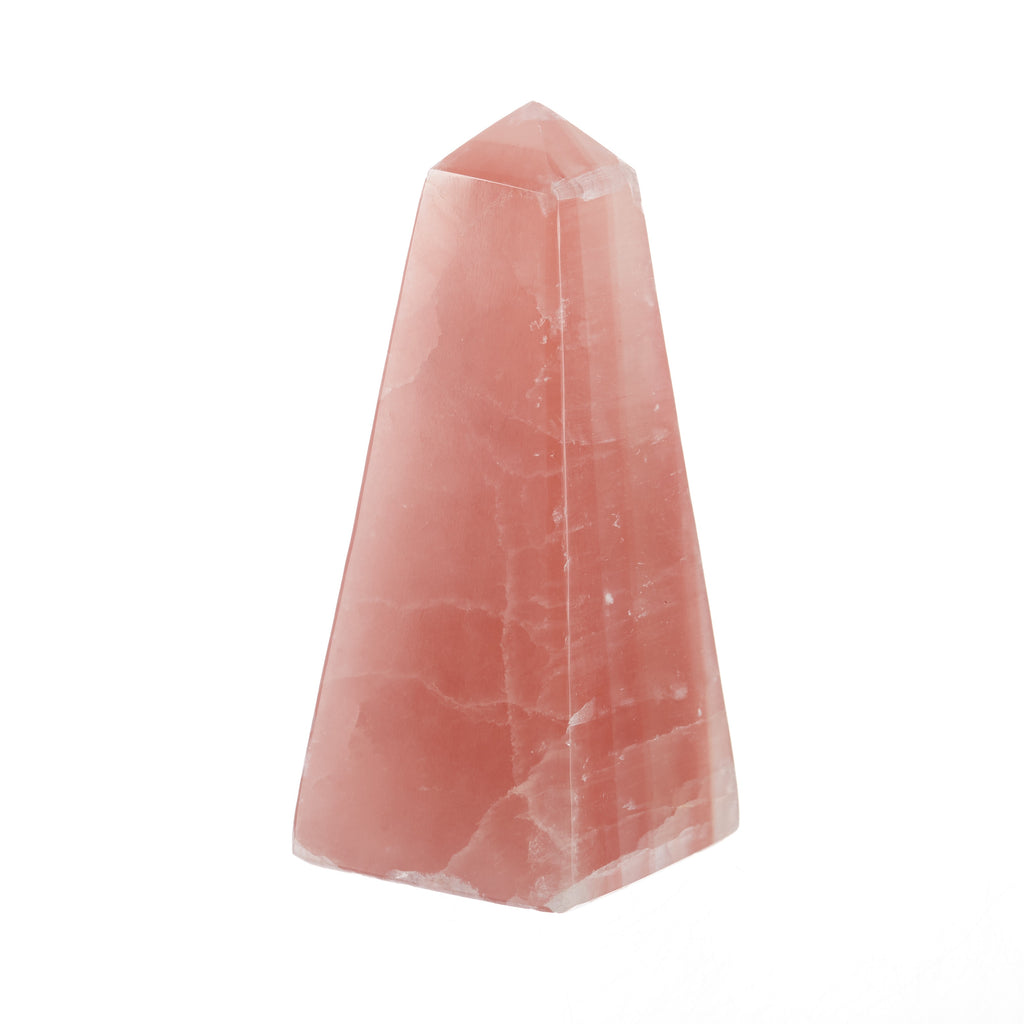 Strawberry Calcite Obelisk #2