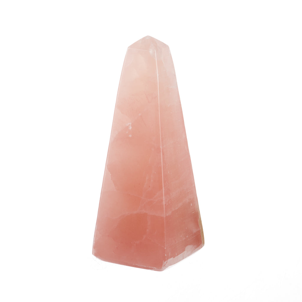 Strawberry Calcite Obelisk #7