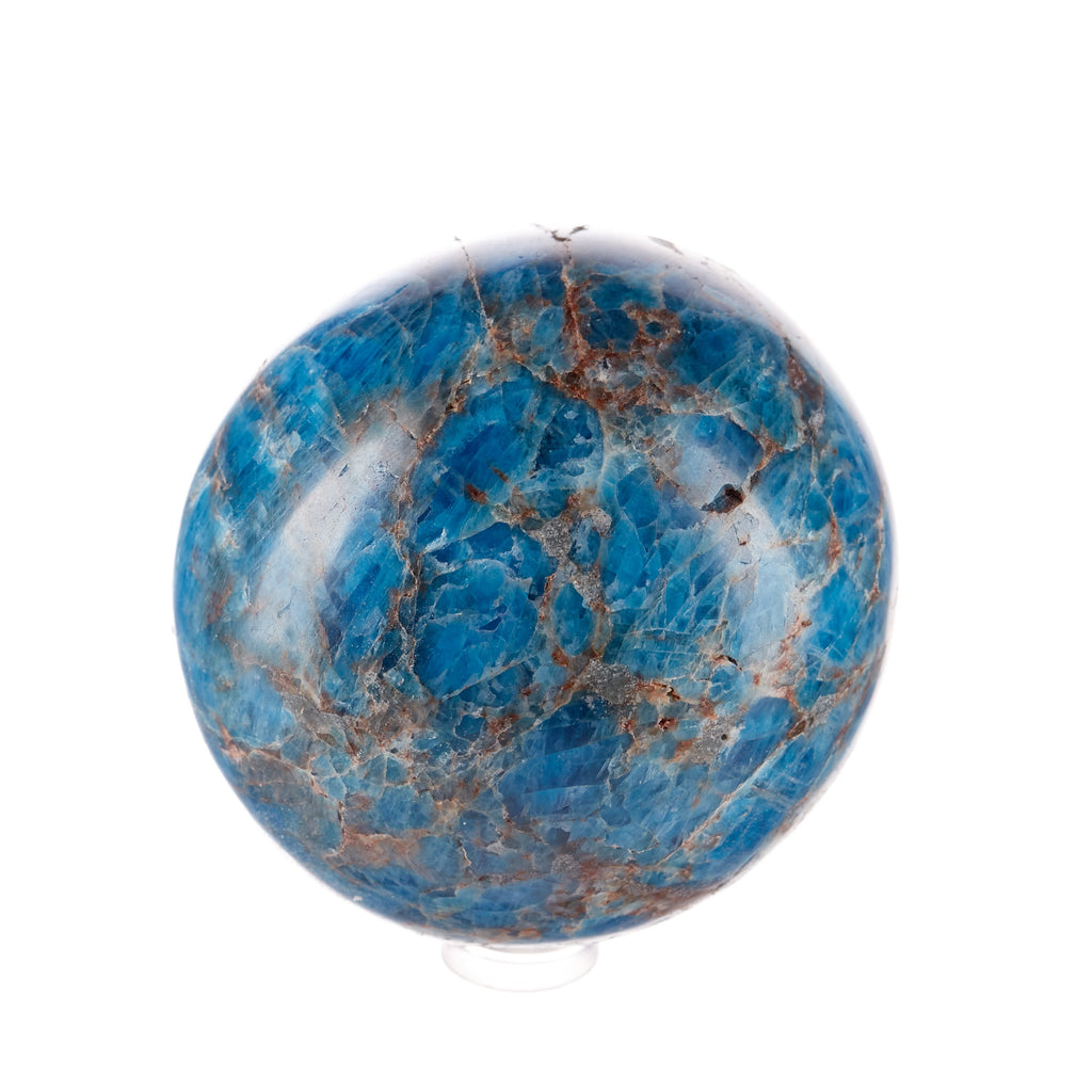 Blue Apatite Sphere #1