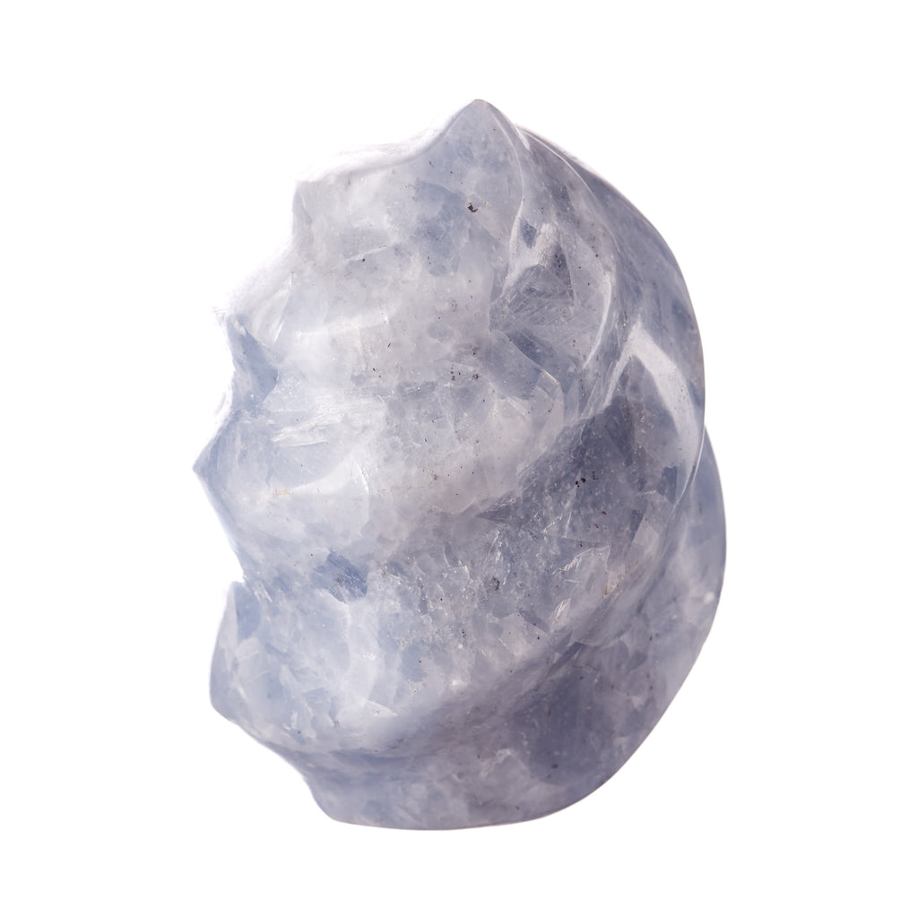 Blue Calcite Flame #5