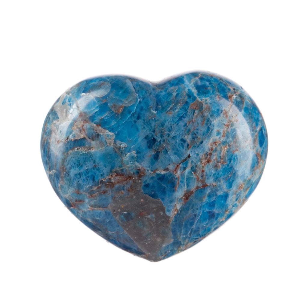 Blue Apatite Heart #1