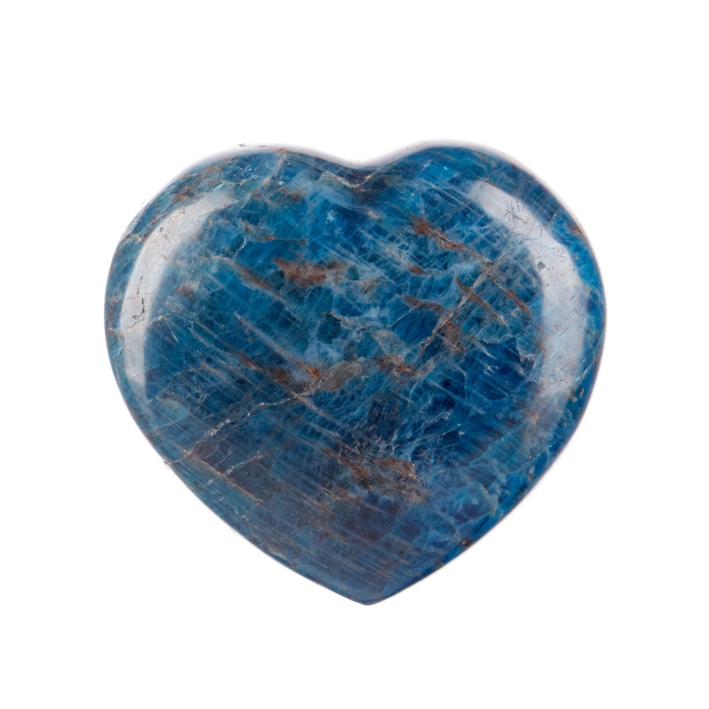 Blue Apatite Heart #2