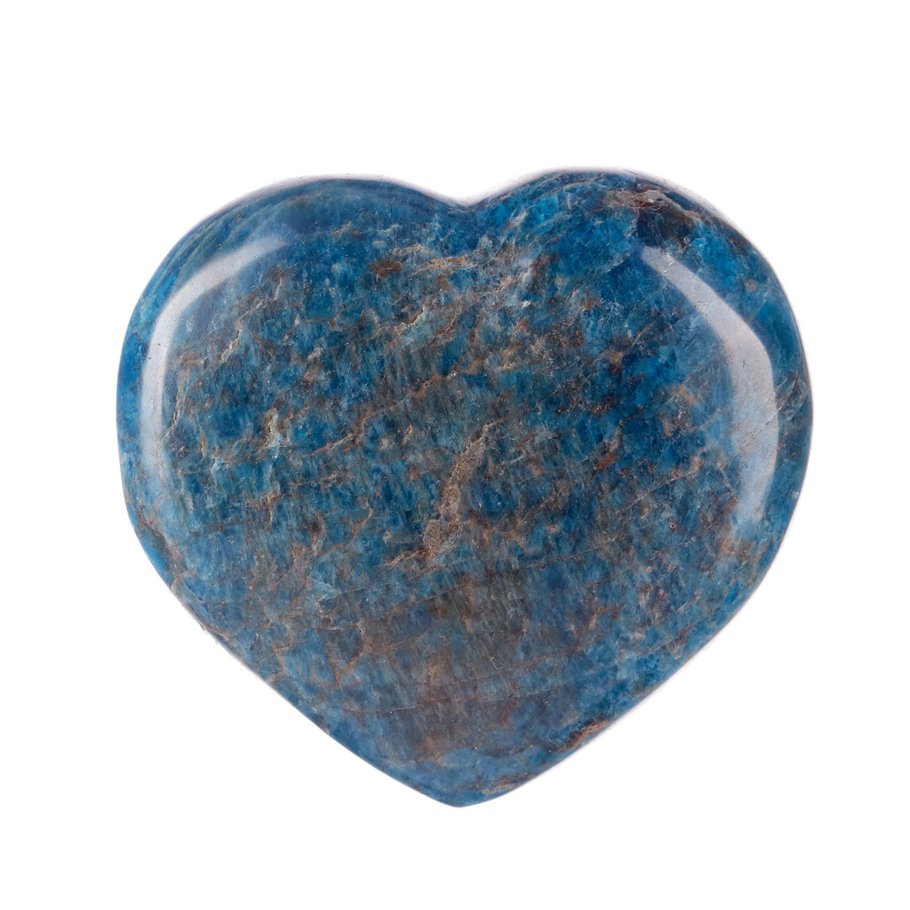 Blue Apatite Heart #3