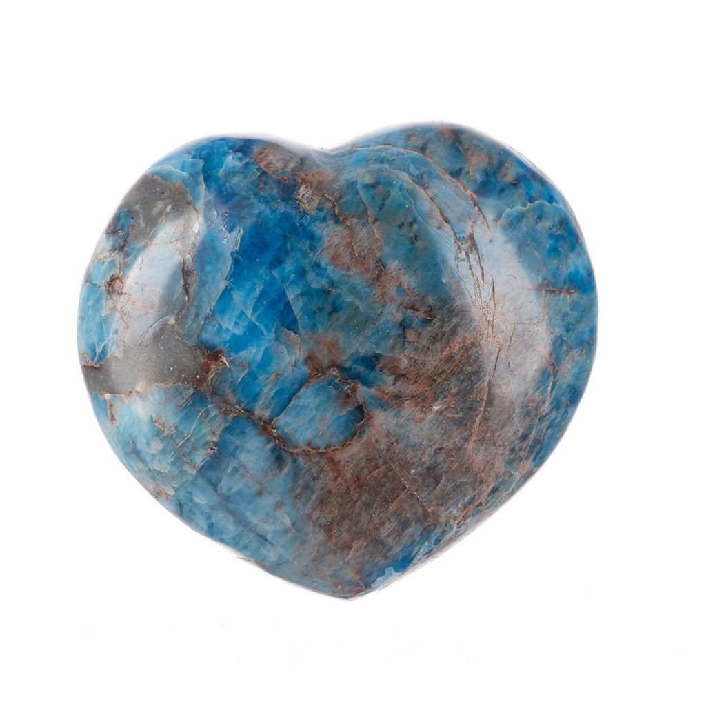 Blue Apatite Heart #4