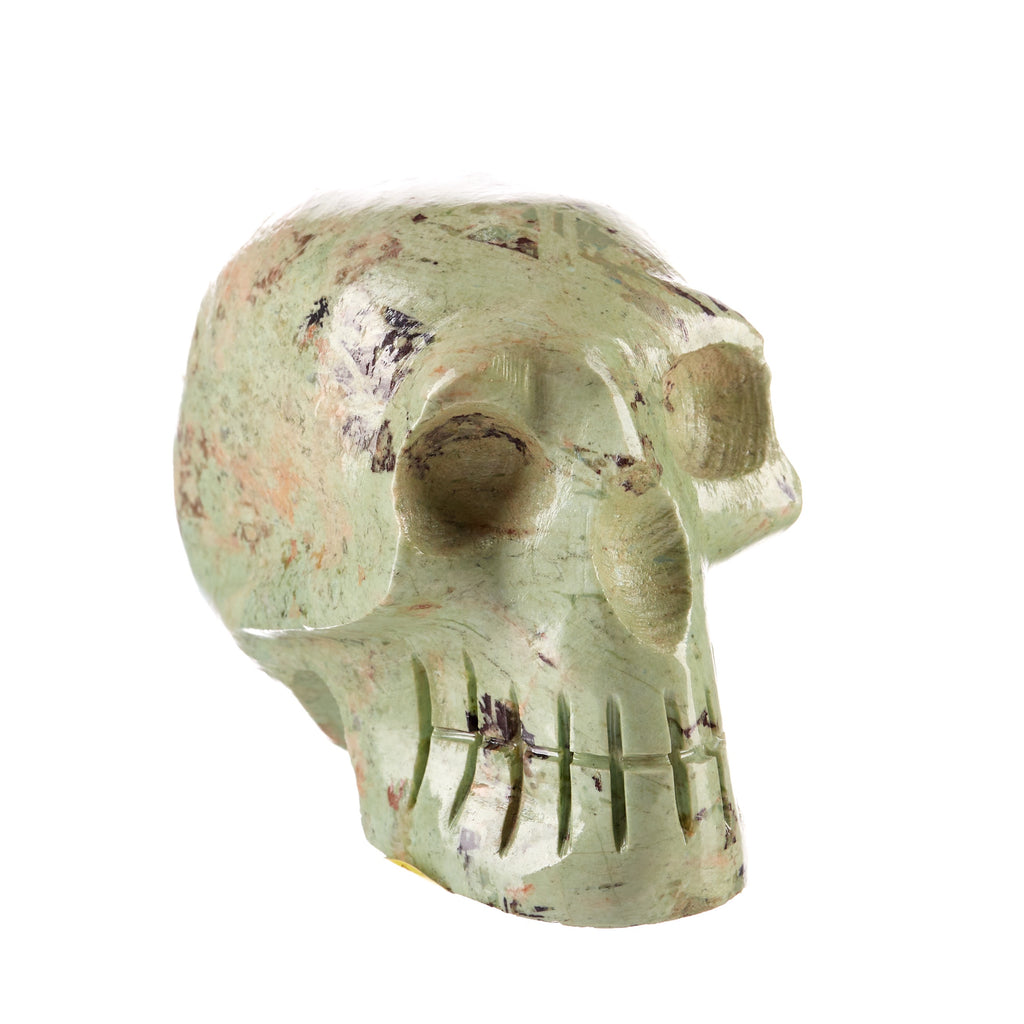 Chrysocolla Skull #4