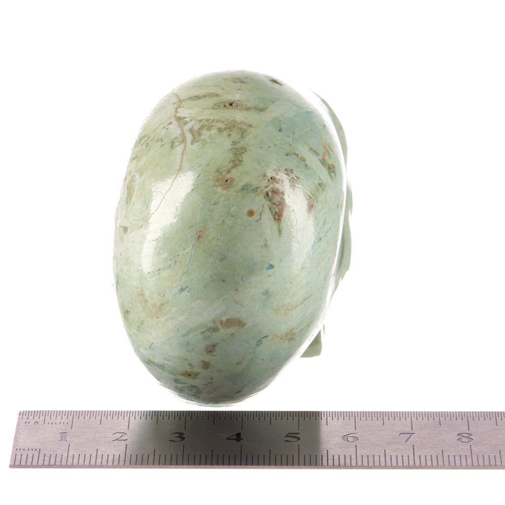 Chrysocolla Skull #6