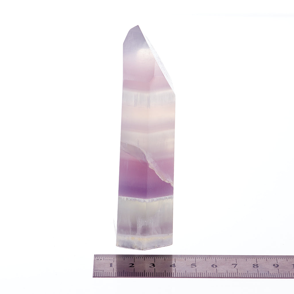 Lavender Fluorite Point #19