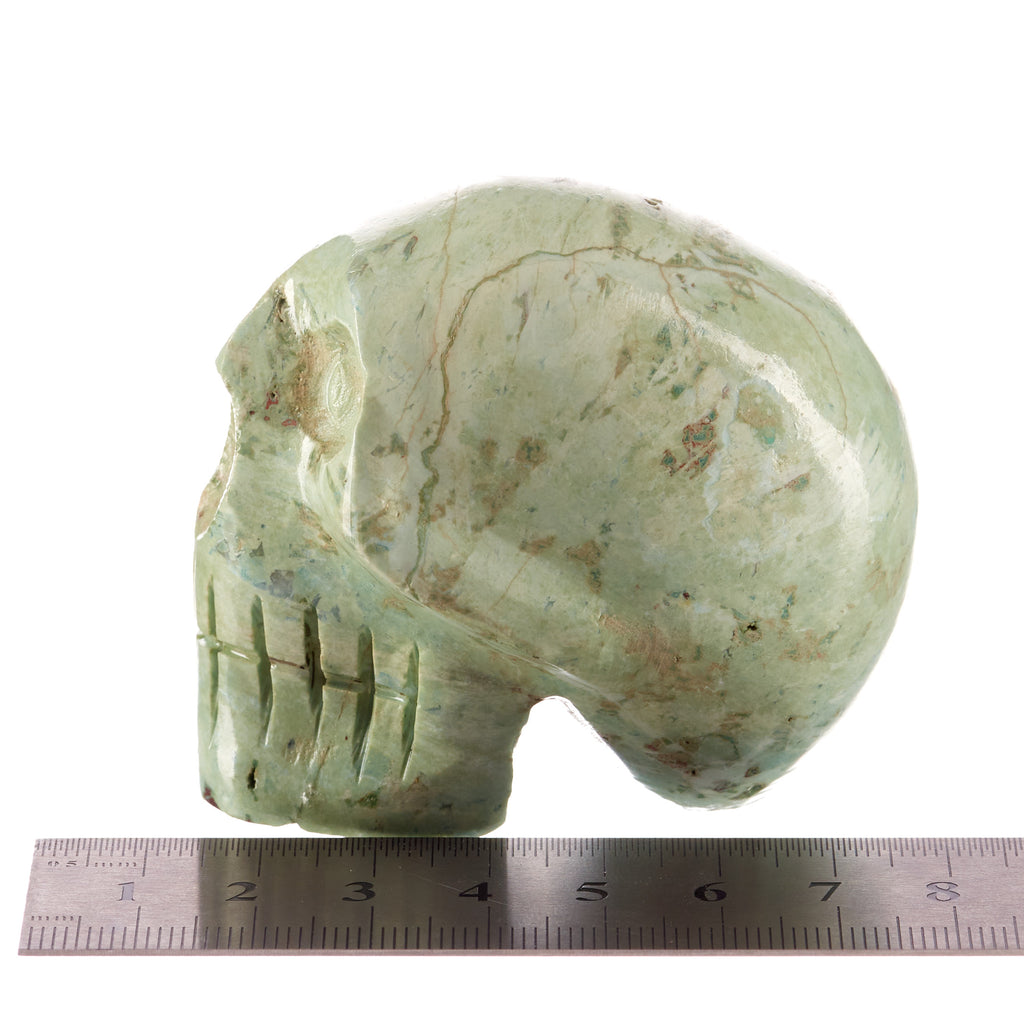 Chrysocolla Skull #6