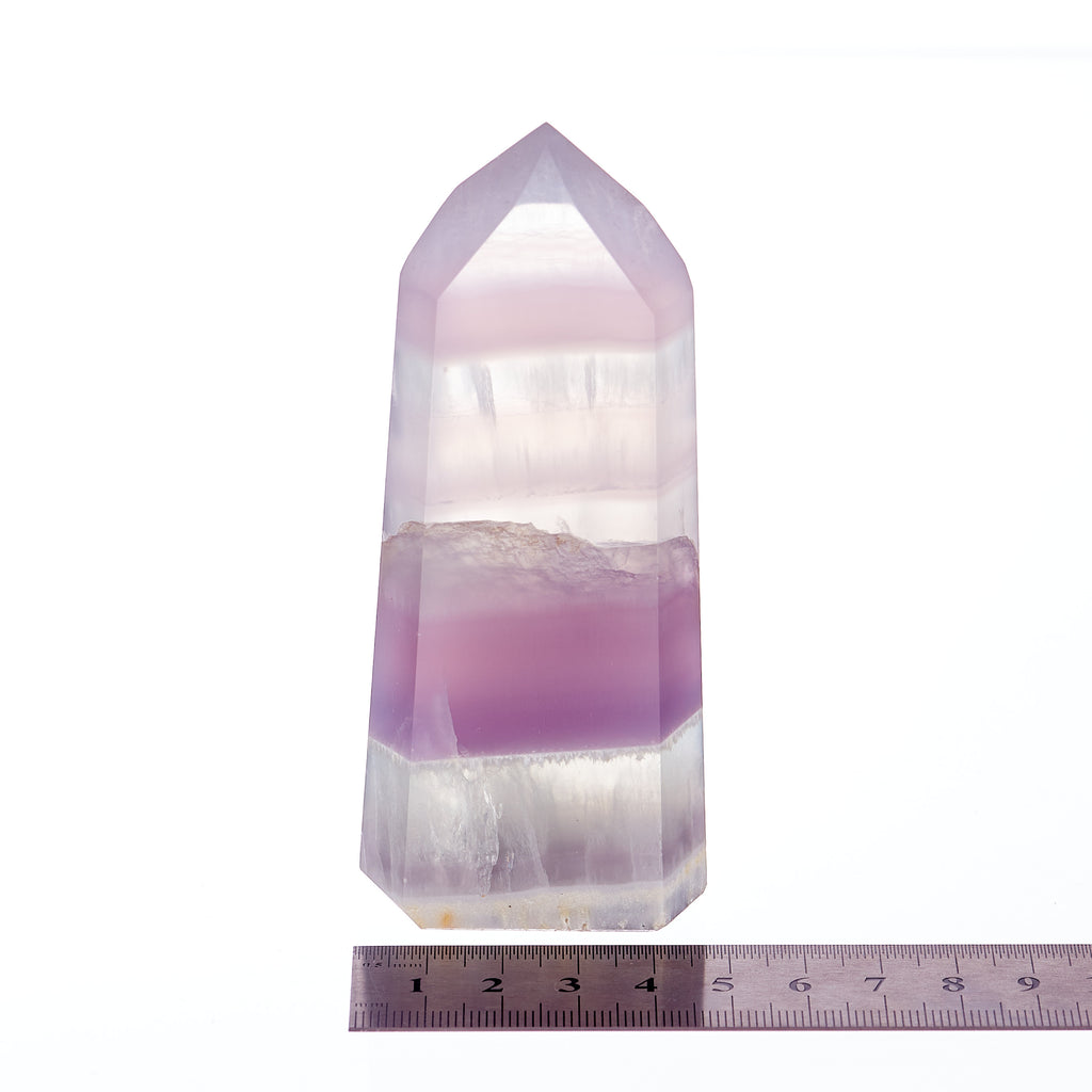 Lavender Fluorite Point #19