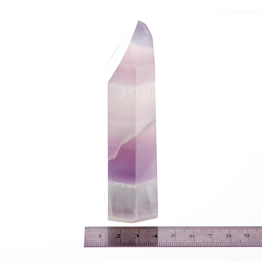 Lavender Fluorite Point #19