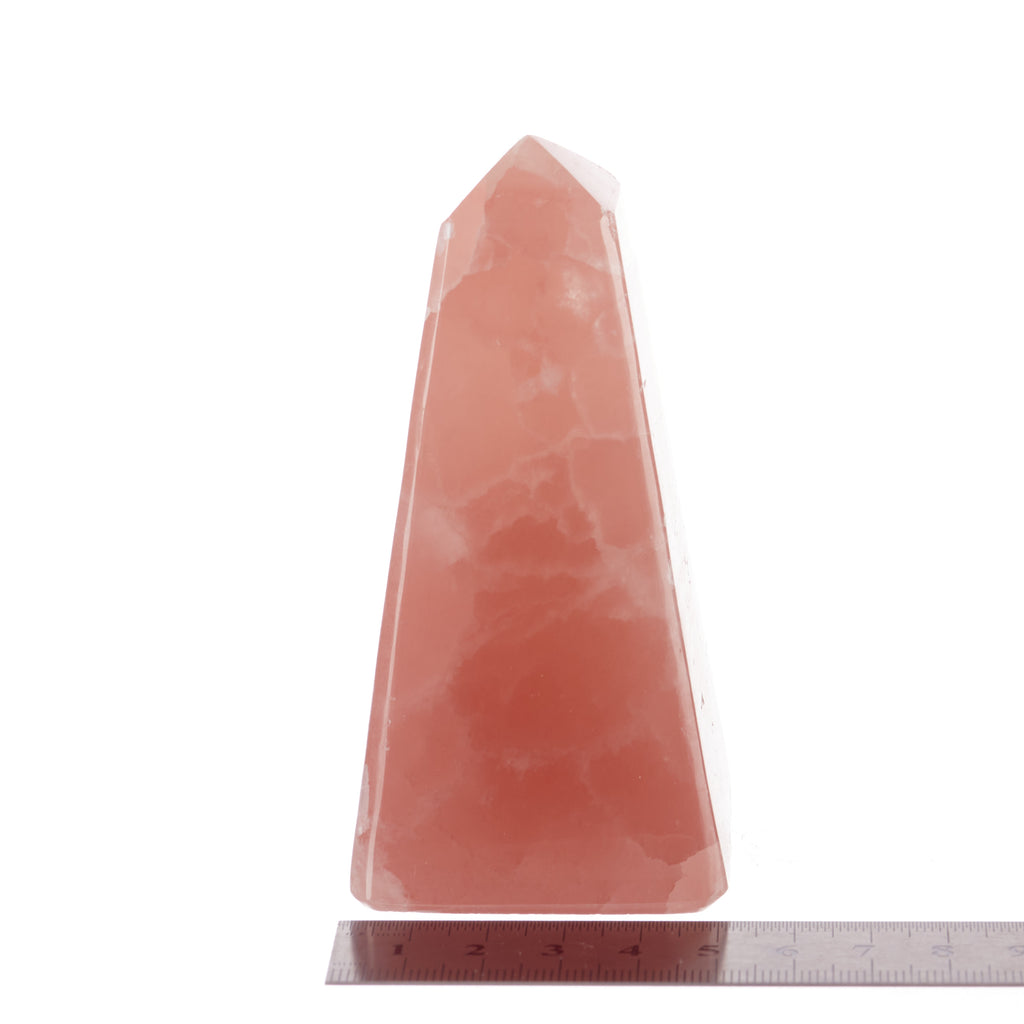 Strawberry Calcite Obelisk #5