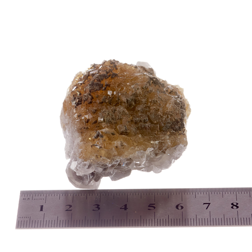 Yellow Fluorite & Calcite #4