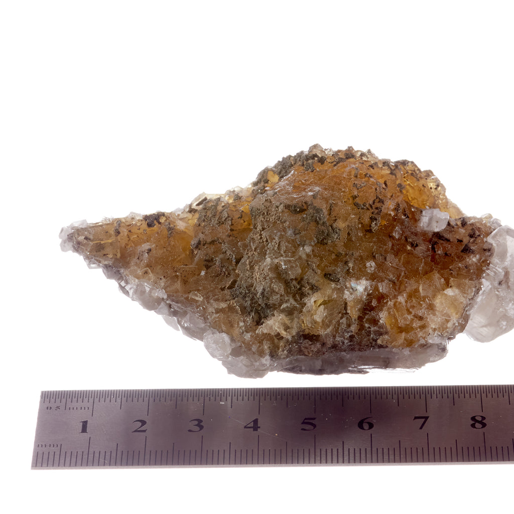 Yellow Fluorite & Calcite #4