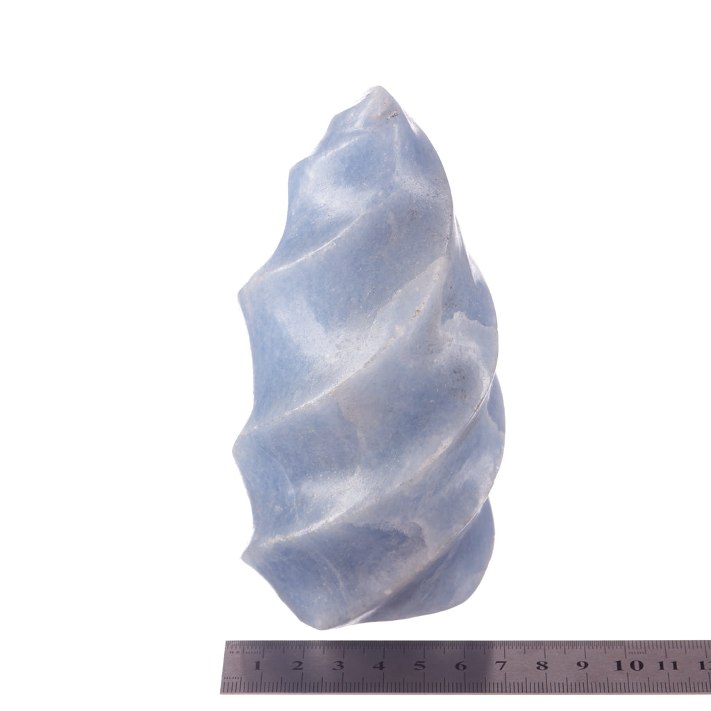 Blue Calcite Flame #2