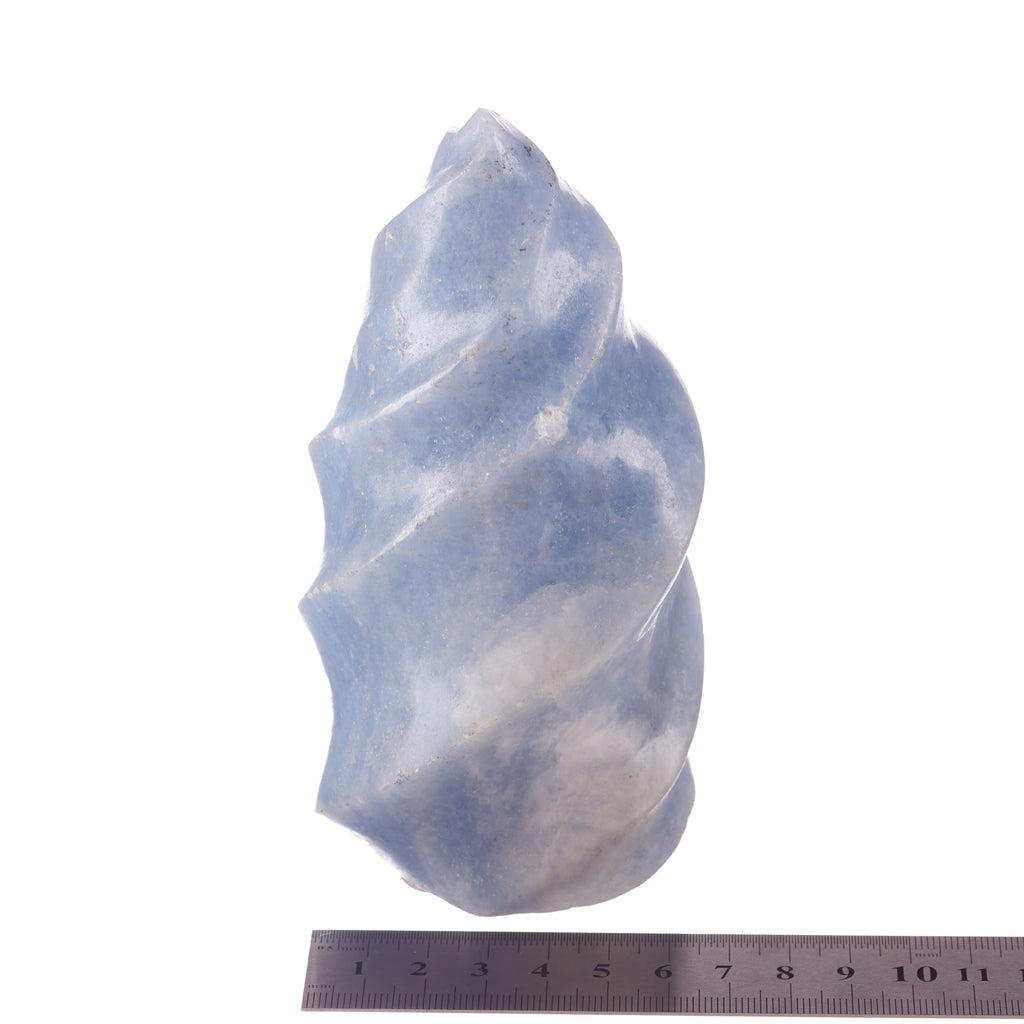 Blue Calcite Flame #2