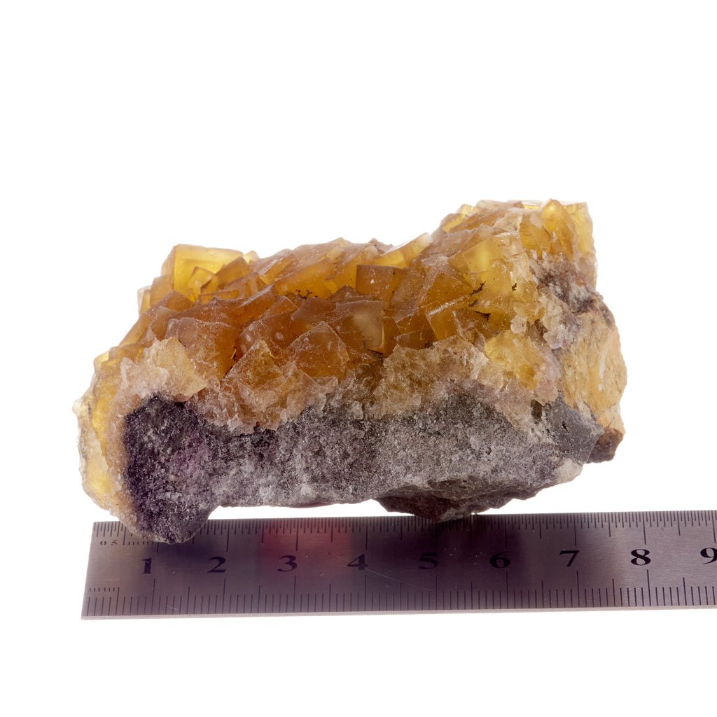 Yellow Fluorite & Calcite #5