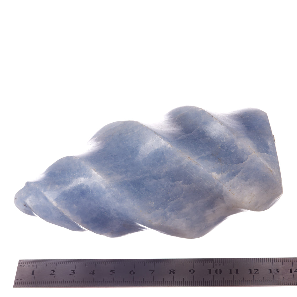 Blue Calcite Flame #2