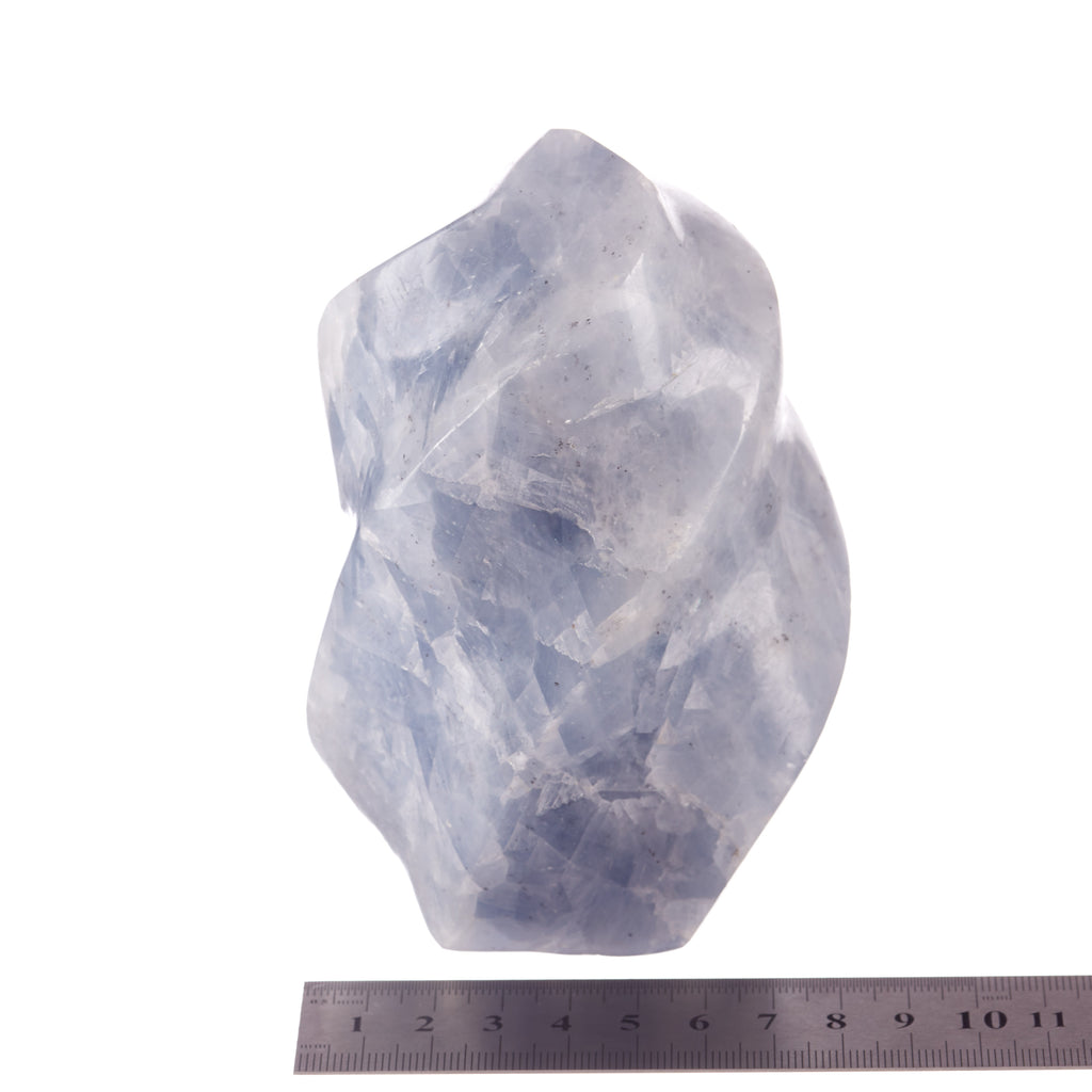 Blue Calcite Flame #3