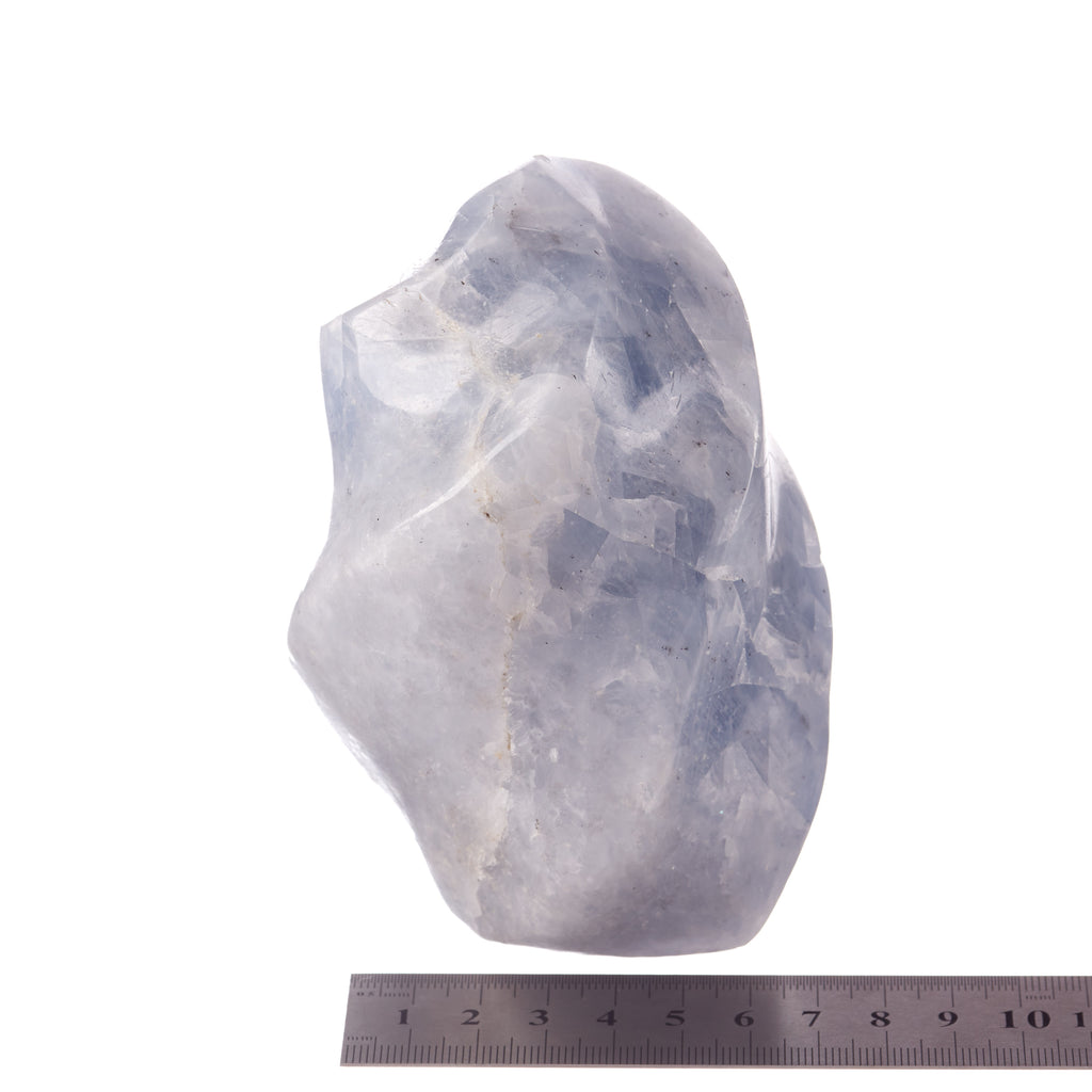 Blue Calcite Flame #3