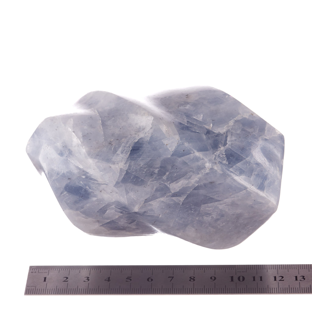 Blue Calcite Flame #3