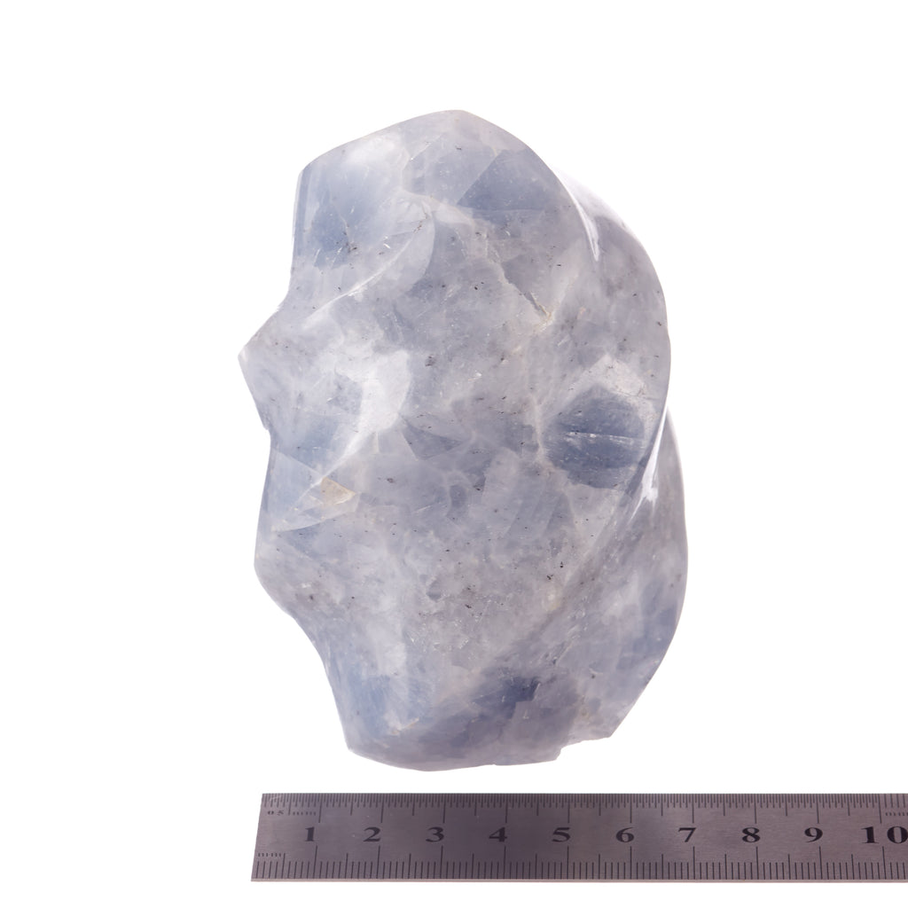 Blue Calcite Flame #4