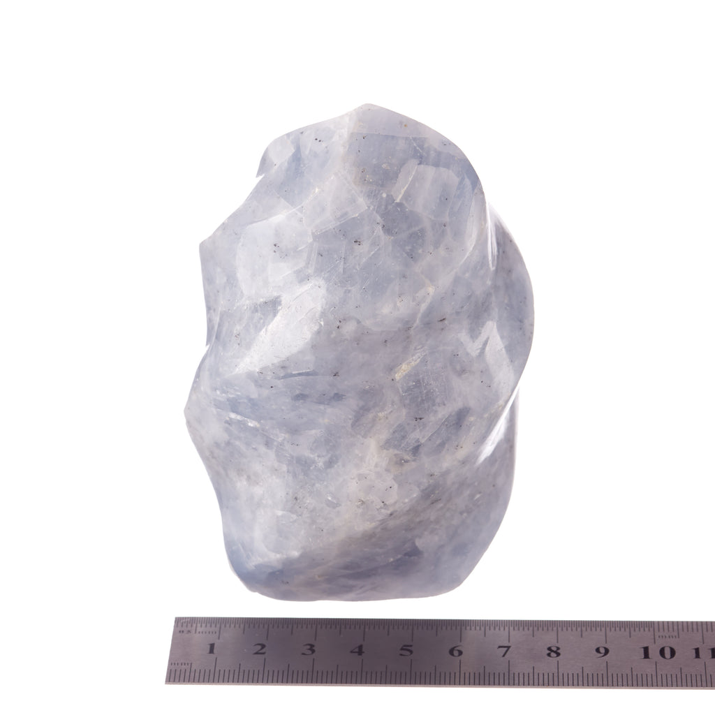 Blue Calcite Flame #4