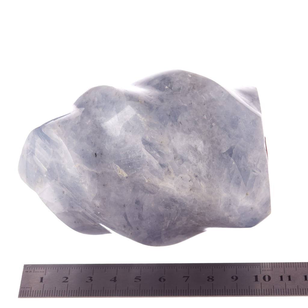 Blue Calcite Flame #4