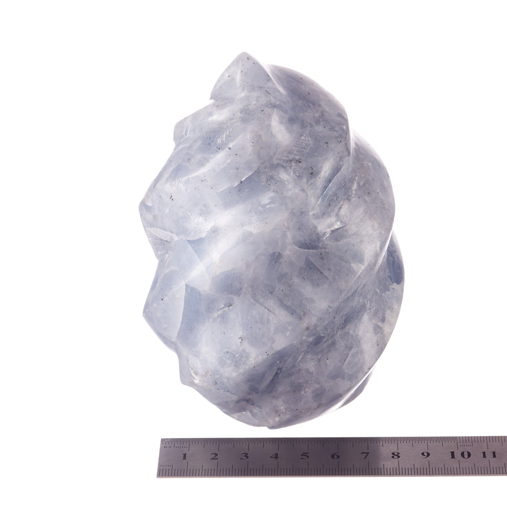 Blue Calcite Flame #5